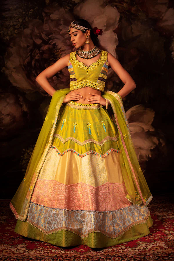 Latest Mehendi Lehenga Collection To Make Occasion Unforgettable