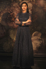 NAVY BLUE LAWAND GOWN